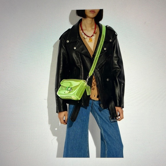 💚 COACH GREEN JELLY TABBY 💚 NWT - Picture 14 of 15